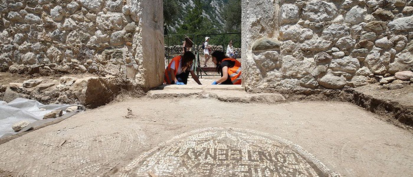 New mosaics found in the ancient city of Olympos