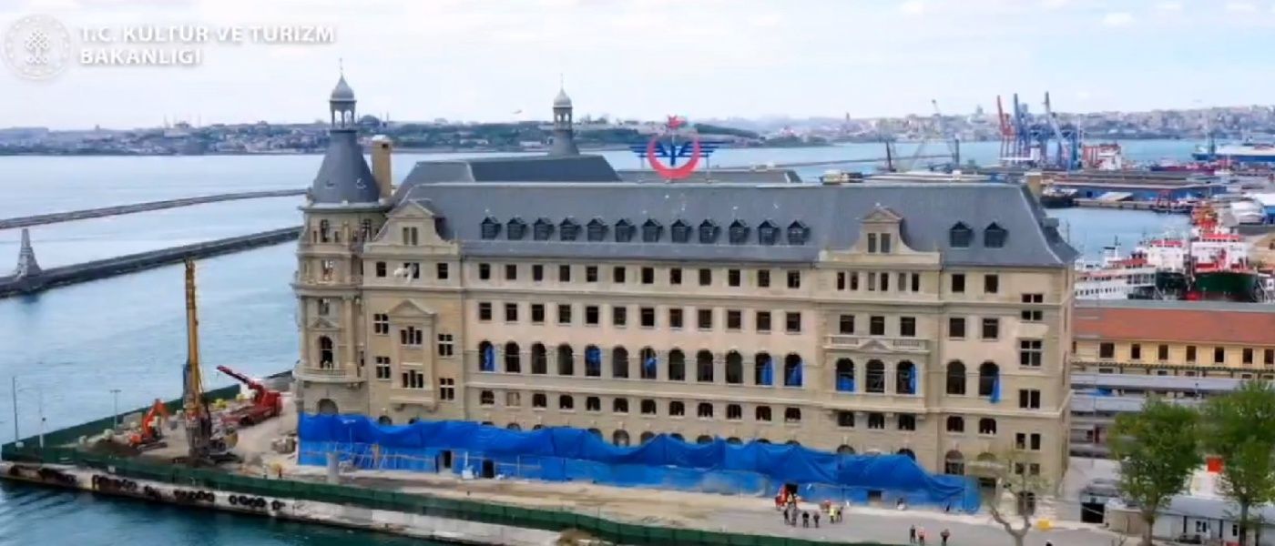 Restoration of Haydarpaşa Station continues