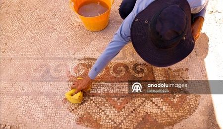 1500 years of mosaic unearthed in Dara